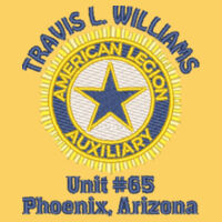 American Legion Auxiliary - Dry Zone ® UV Micro Mesh Polo Design