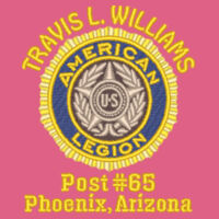 American Legion Post 65 (Dark Garments) - Women's PosiCharge ® Competitor Polo Design